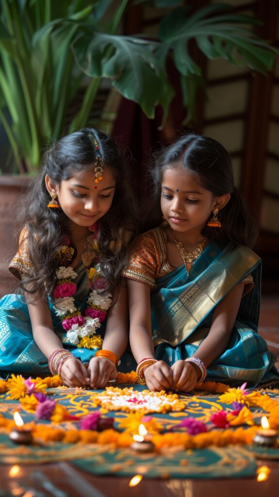 Children dressed for Navratri-tinyracks