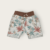BEIGE FLORAL SHORTS