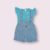 BLUE DUNGAREE WITH SKY BLUE TOP