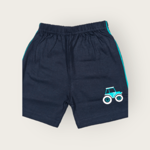 navy blue shorts for baby boys, from tiny racks baby boys clothes collection, comfortable cotton shorts for infants.