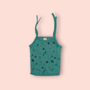 Unisex shoulder knot top baby dress – stylish and soft baby dress with shoulder knot design for boys and girls.