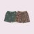 FLORAL PRINTED BROWN SHORTS + FLORAL PRINTED OLIVE GREEN SHORTS