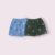 FLORAL PRINTED BLUE SHORTS + FLORAL PRINTED OLIVE GREEN SHORTS