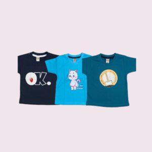 Unisex t-shirt for boys clothes and baby boy t-shirt, also suitable for girls clothes and baby girl t-shirt, soft cotton kidswear.