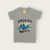 GRAPHIC PRINTED GRAY T-SHIRT