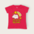 GRAPHIC PRINTED PEACH T-SHIRT