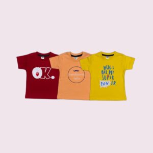 Unisex t-shirt for boys clothes and baby boy t-shirt, also suitable for girls clothes and baby girl t-shirt, soft cotton kidswear.
