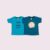 GRAPHIC PRINTED SKY BLUE T-SHIRT + THOR HAMMER PRINTED NAVY BLUE T-SHIRT