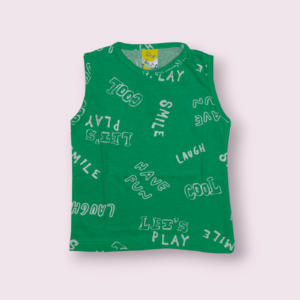 Sleeveless t-shirt and shorts set for boys, coord set for boys toddler clothes, comfortable cotton outfit for active toddlers aged 2-4.