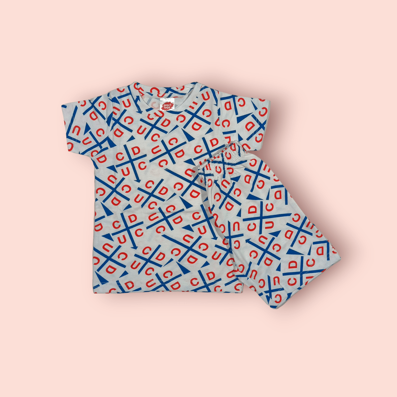 T-shirt and shorts set for boys, coord set for boys kids clothes, comfortable cotton outfit for active boys.