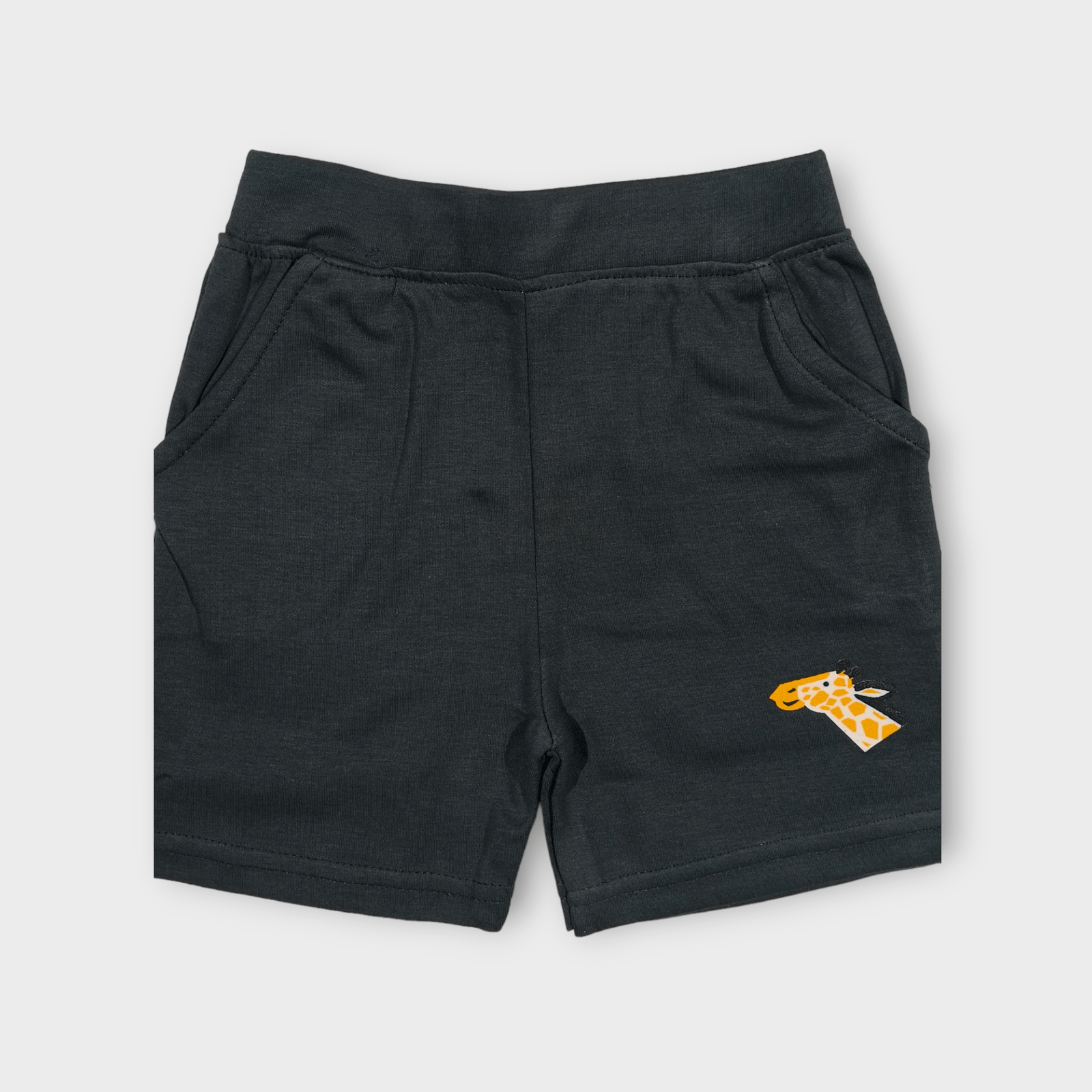black shorts for baby boys, from tiny racks baby boys clothes collection, comfortable cotton shorts for infants.