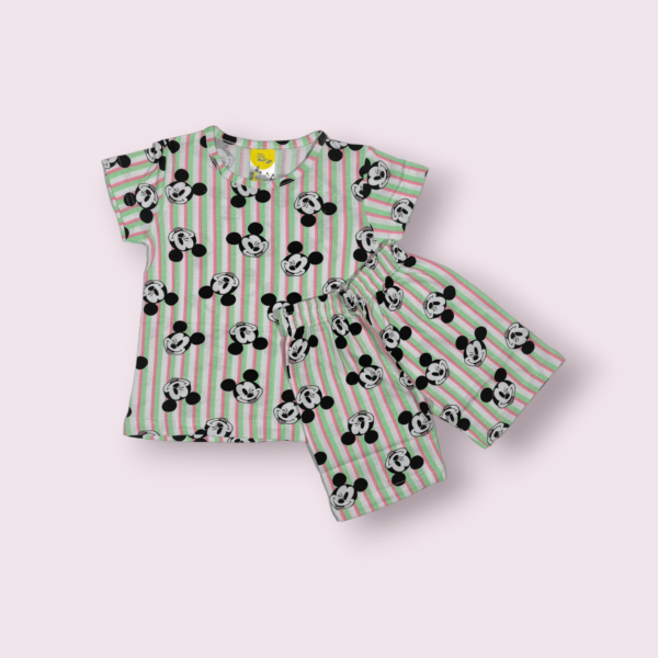 T-shirt and shorts set for baby girl – toddler clothing coord set for girl kids, soft and cute outfit perfect for active toddlers.