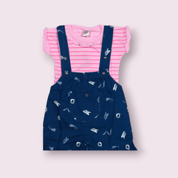 Dungarees for girl baby infant clothing, adorable baby girl dungaree for playful comfort.