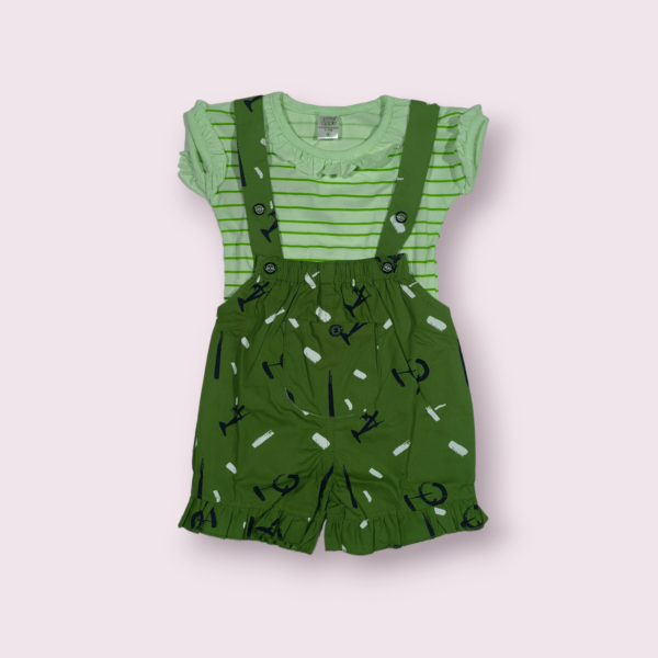 Dungarees for girl baby infant clothing, adorable baby girl dungaree for playful comfort.
