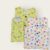 PANDA PRINTED YELLOW MUSLIN JHABLA + AEROPLANE PRINTED WHITE MUSLIN JHABLA