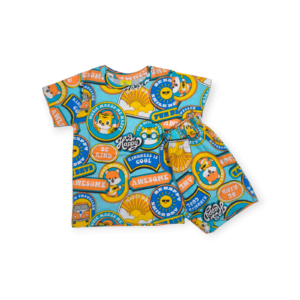 T-shirt and shorts set for boys, coord set for boys kids clothes, comfortable cotton outfit for active boys.