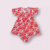 RED FLORAL PRINTED FROCK