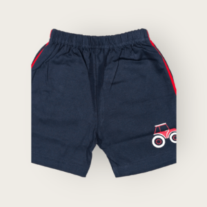 navy blue shorts for baby boys, from tiny racks baby boys clothes collection, comfortable cotton shorts for infants.