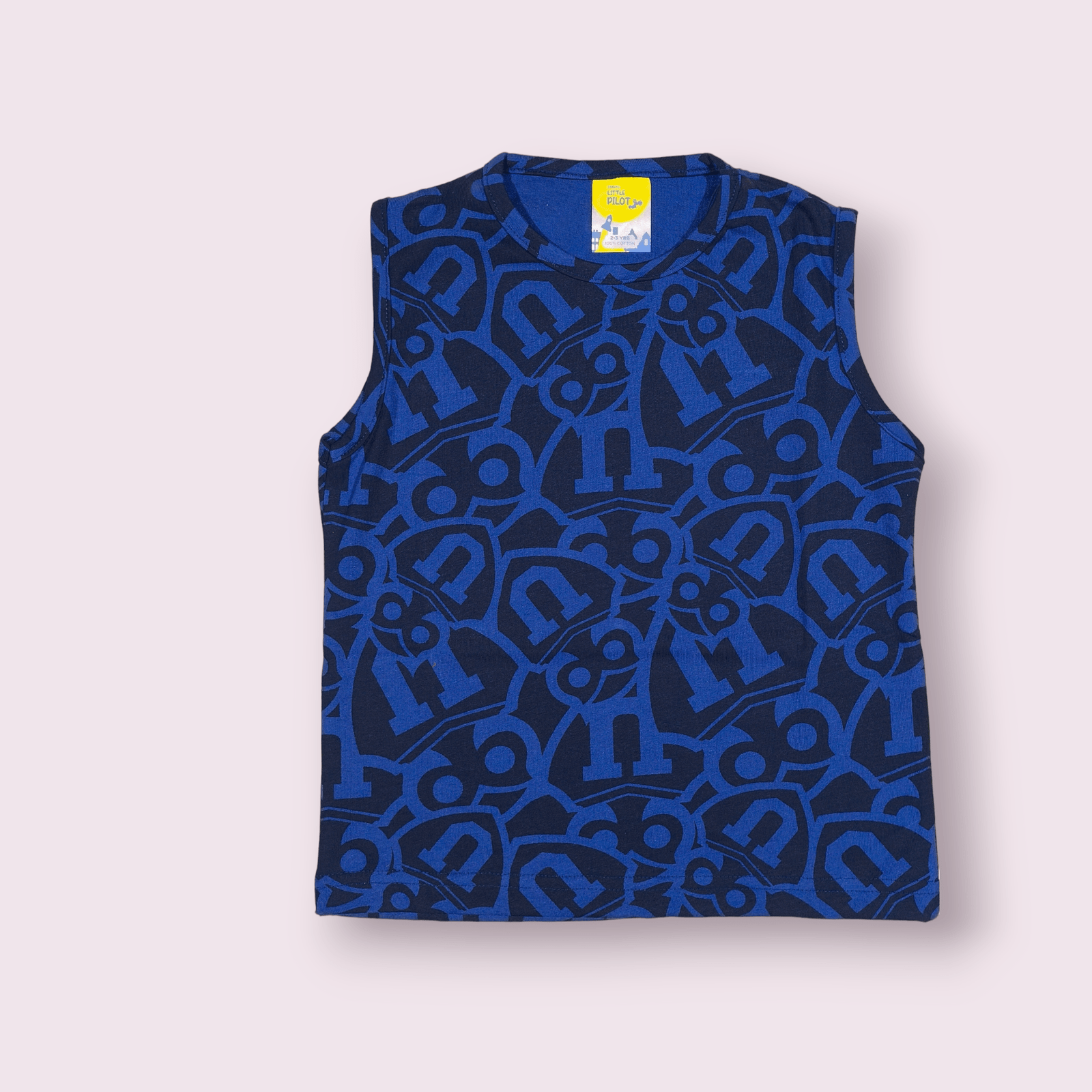 Sleeveless t-shirt and shorts set for boys, coord set for boys toddler clothes, comfortable cotton outfit for active toddlers aged 2-4.