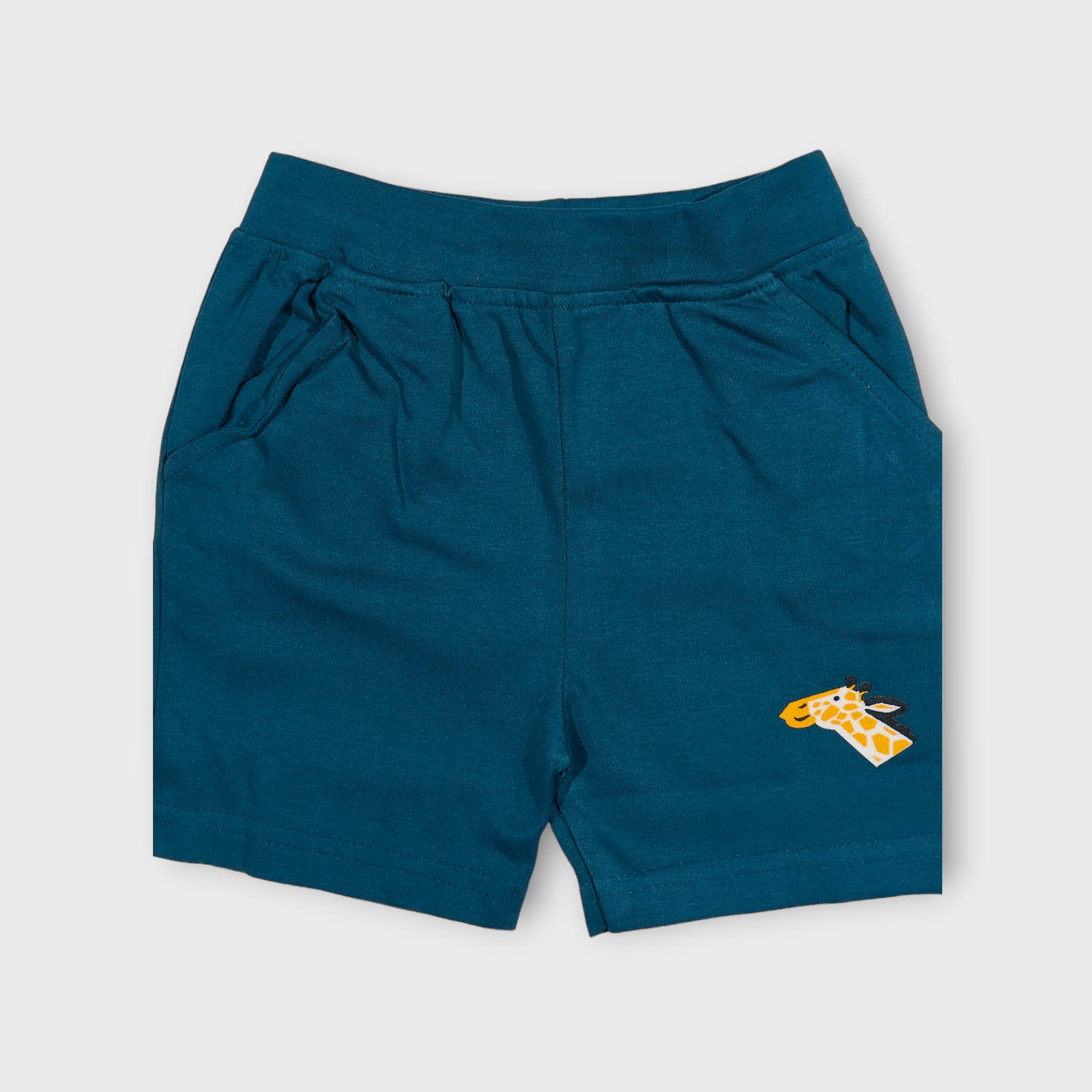 navy blue shorts for baby boys, from tiny racks baby boys clothes collection, comfortable cotton shorts for infants.