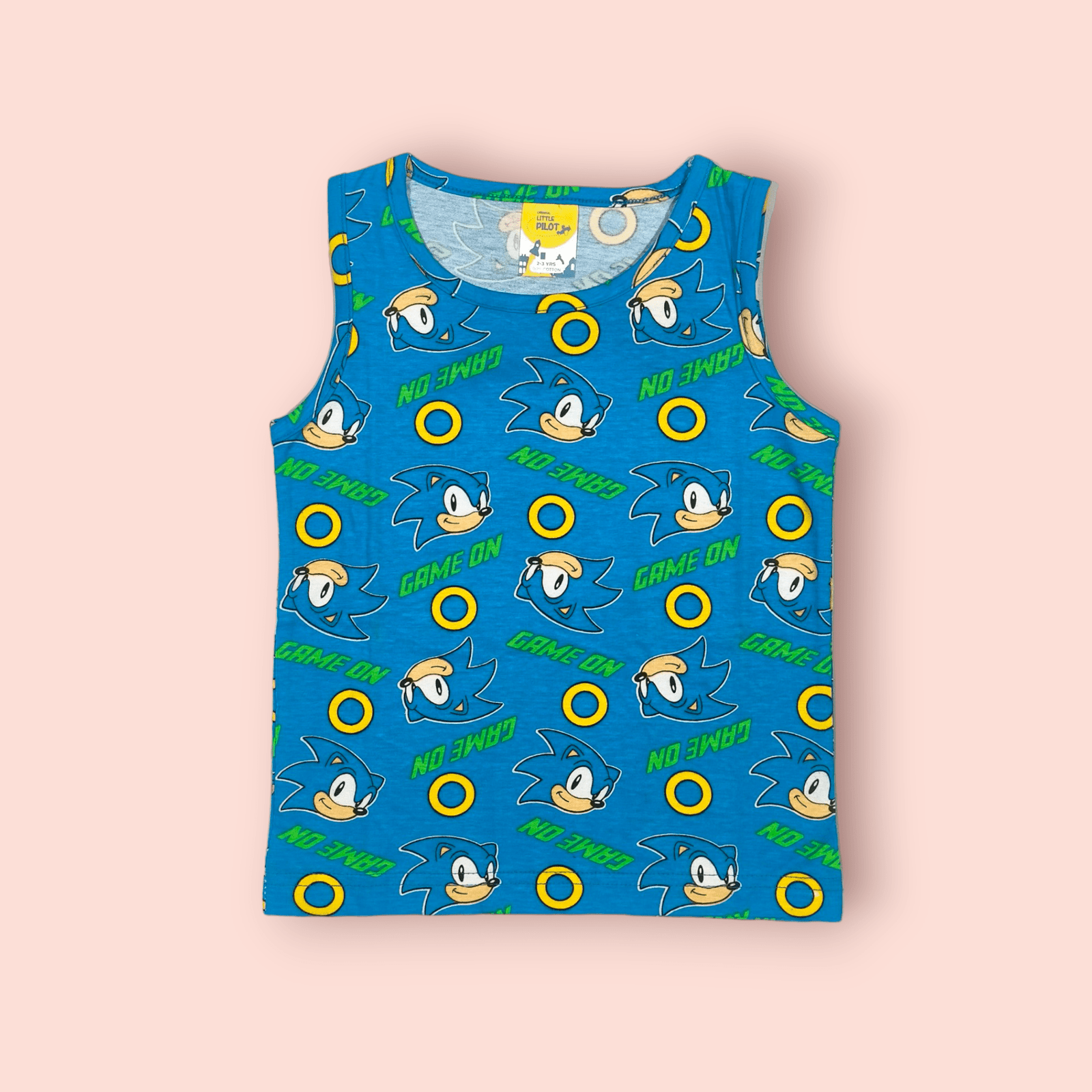 Sleeveless t-shirt and shorts for girls – kids toddler clothing sleeveless coord set for girls, comfortable and stylish summer outfit for young girls.