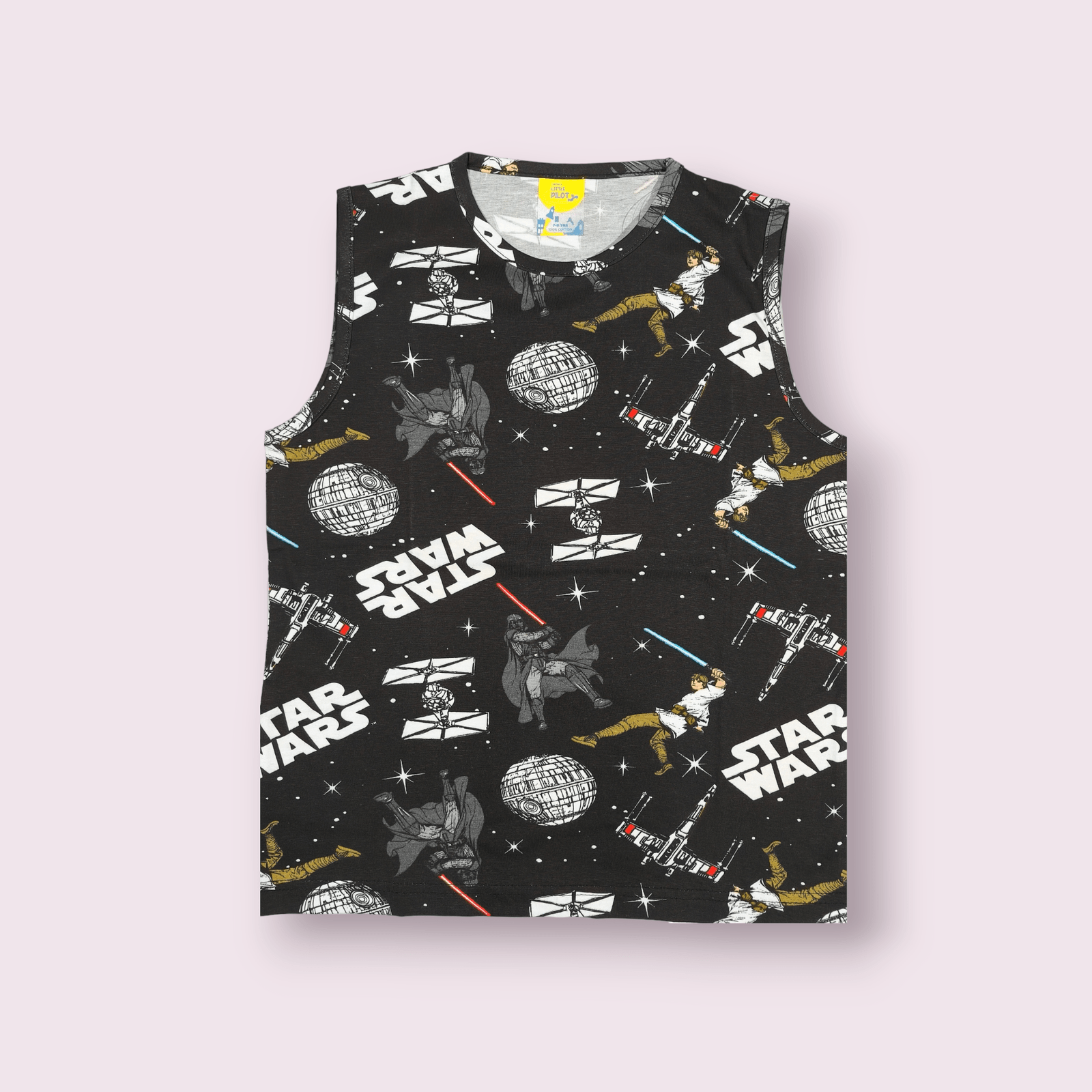 Sleeveless t-shirt and shorts set for boys, stylish coord set for boys, comfortable toddler clothes for summer wear.