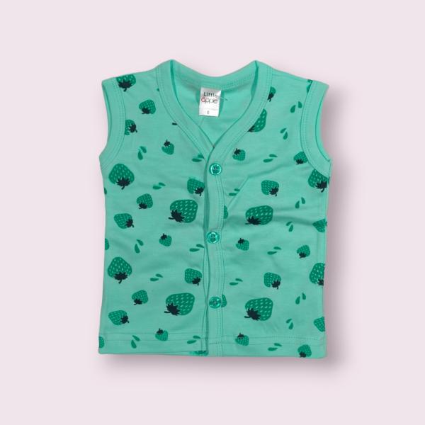 Sleeveless t-shirt and shorts for newborn baby clothes, breathable and soft newborn baby clothes set