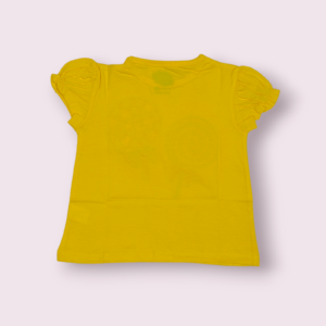 Cotton t-shirt for girls – knot type t-shirt for girls aged 3-4, perfect for toddlers clothing with a trendy and comfy design.