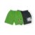 GREEN SHORTS + BLACK SHORTS