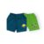 GREEN SHORTS + NAVY BLUE SHORTS
