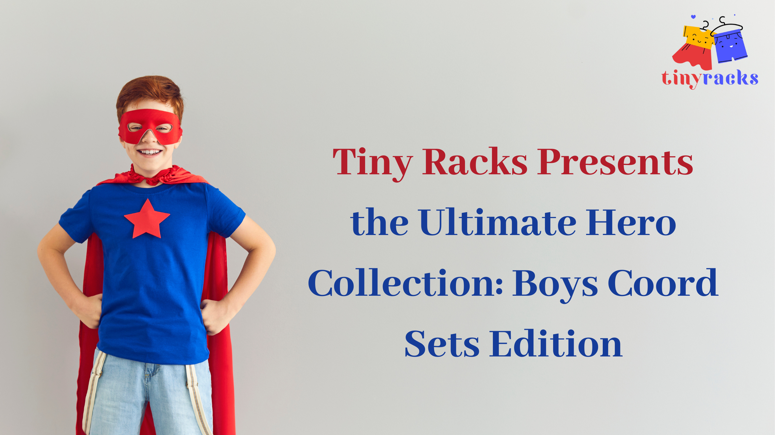 tiny racks boys coord set colections